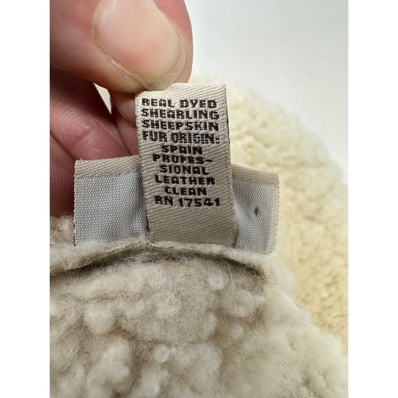 Ugg Sheepskin‎ Shearling Bucket Hat Tan OS main image 6